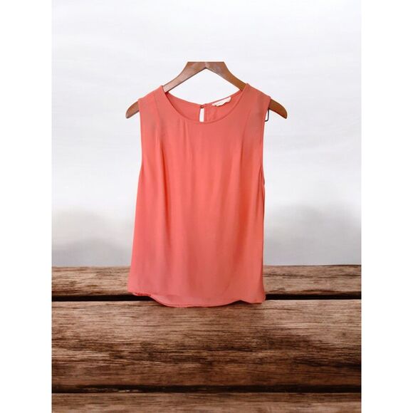 Sophie Rue Peach Tank Top Sleeveless- Everyday Essential - Picture 1 of 9